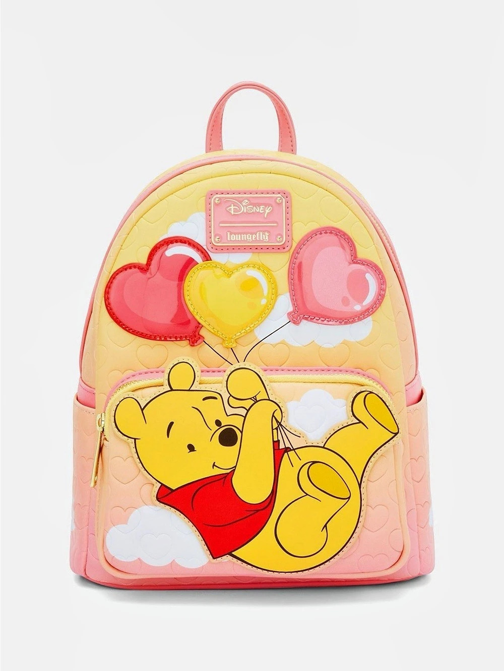 Loungefly Disney Winnie the Pooh Heart Balloons Mini Backpack NWT
